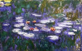 莫奈 睡莲图片