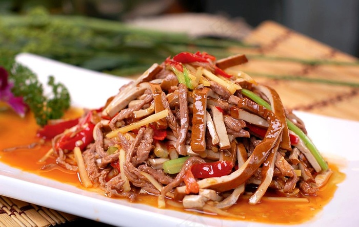 牛肉丝图片