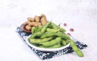 摄影作品 花生毛豆图片