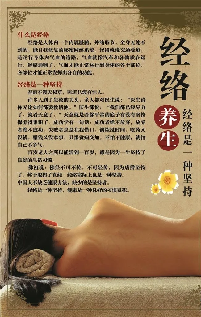 经络养生图片(2362X3543(DPI:100))psd模版下载