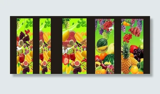 水果店招牌背景图片