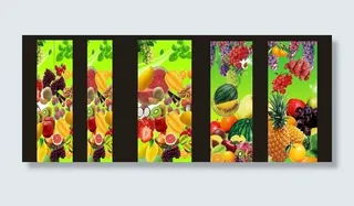 水果店招牌背景图片