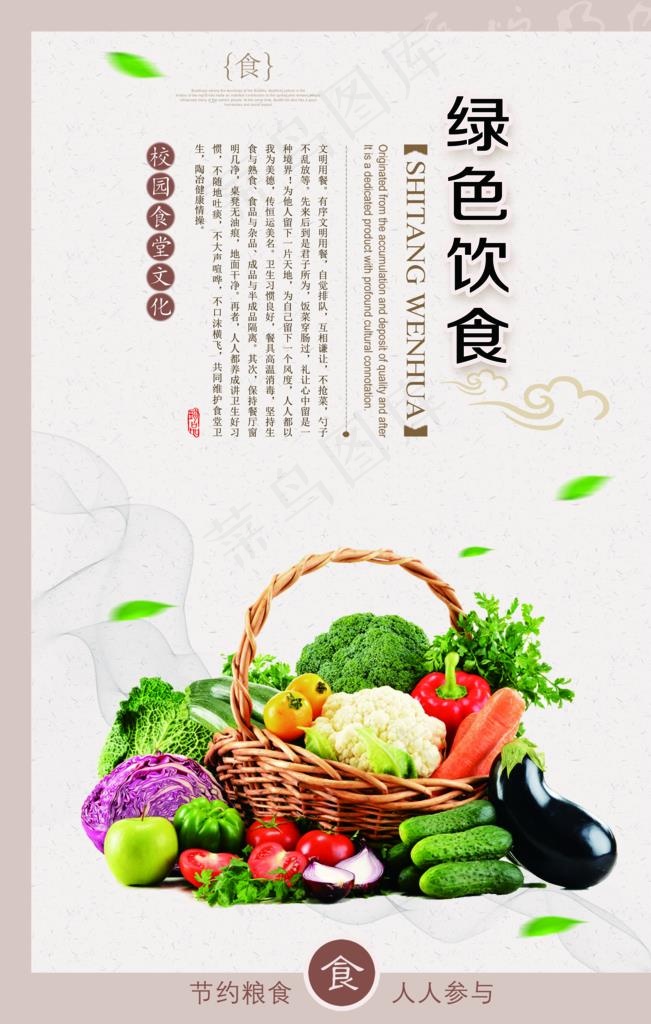 绿色饮食图片(2953X4429(DPI:150))psd模版下载