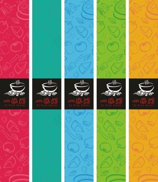 打包盒贴纸图片