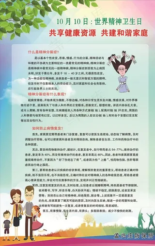 世界精神卫生日图片