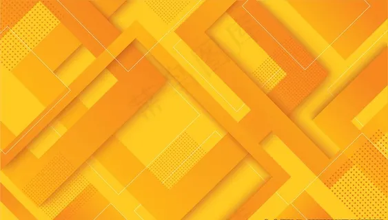 黄色几何背景图片
