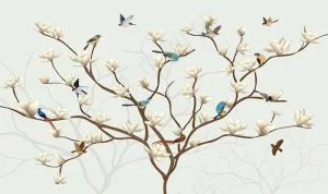 鸟语花香图片