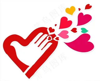 志愿爱心图片