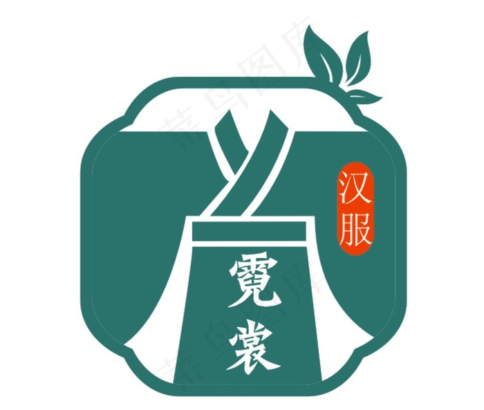 汉服图片cdr矢量模版下载