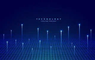 科技线条背景图片