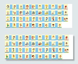 幼儿卡通图案图片