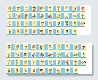 幼儿卡通图案图片