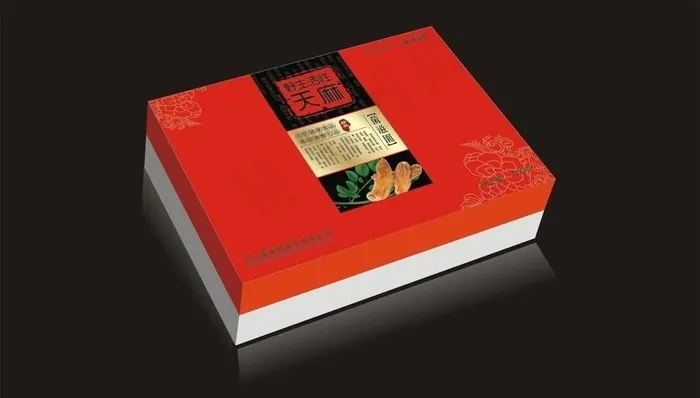 天麻包装图片cdr矢量模版下载
