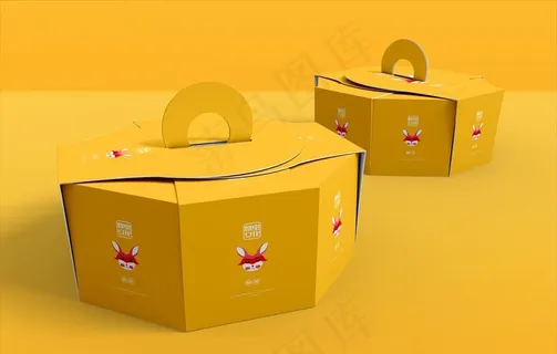 蛋糕包装样机图片 蛋糕包装样机图片