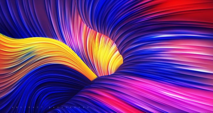 炫彩背景图片ai矢量模版下载