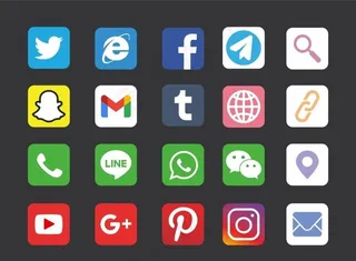 国外常用APP图标图片