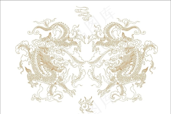 龙纹   中式元素   矢量图片