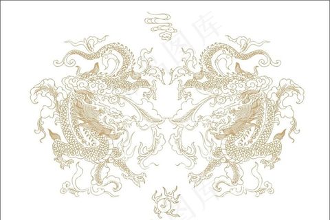 龙纹   中式元素   矢量图片