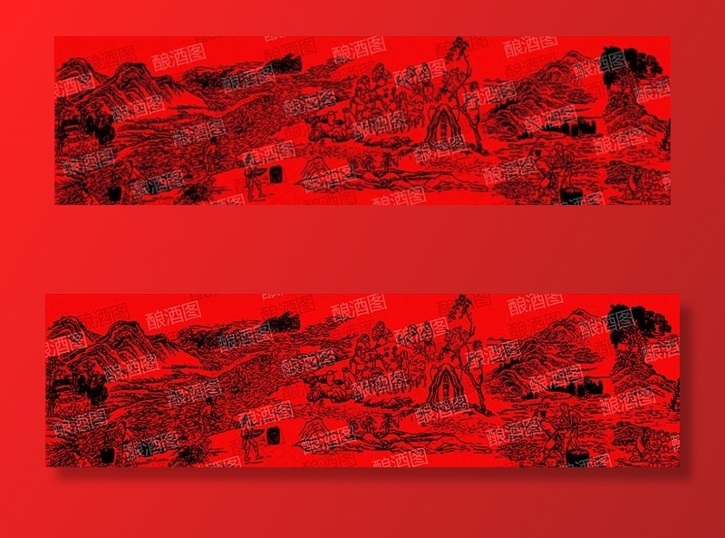酿酒 12987 酒  高品质图片(4129X1254(DPI:300))psd模版下载