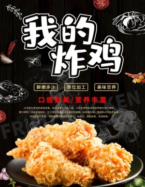 炸鸡图片