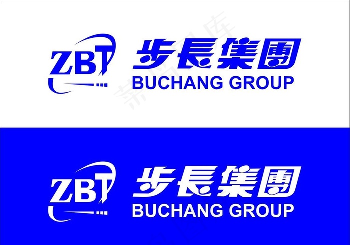 步长集团标志图片cdr矢量模版下载