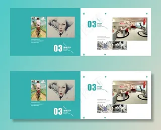 简约大气个人作品集画册图片