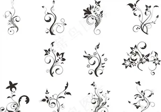 花纹矢量素材图片