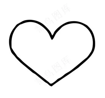 简笔画爱心图片 简笔画爱心图片