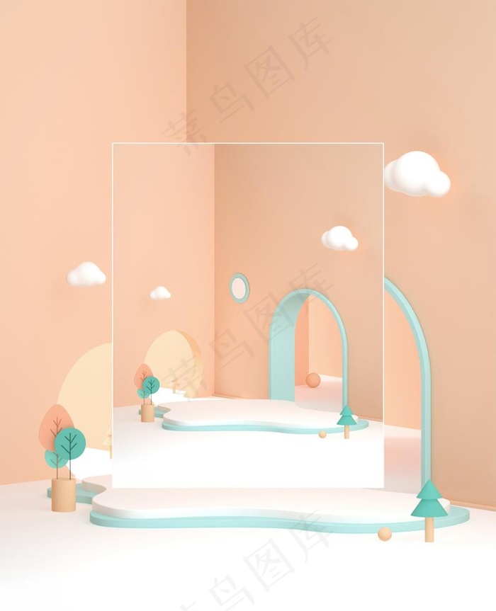 电商高清大气背景搭建素材图片