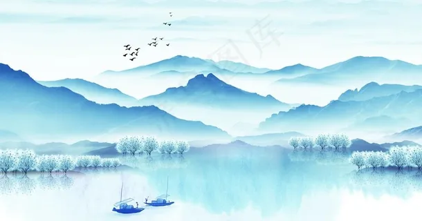 山水画图片 山水画图片
