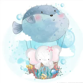卡通大象图片 卡通大象图片