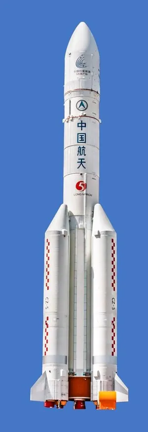 长征五号运载火箭图片