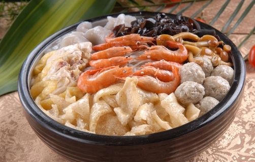 三鲜砂锅图片 三鲜砂锅图片