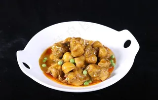 黄金板栗鸡图片