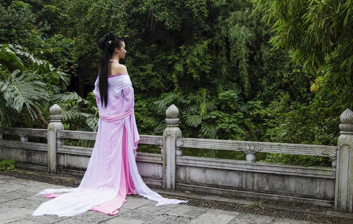 汉服美女图片