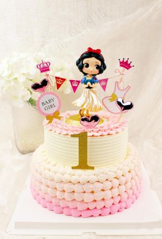 白雪公主蛋糕图片