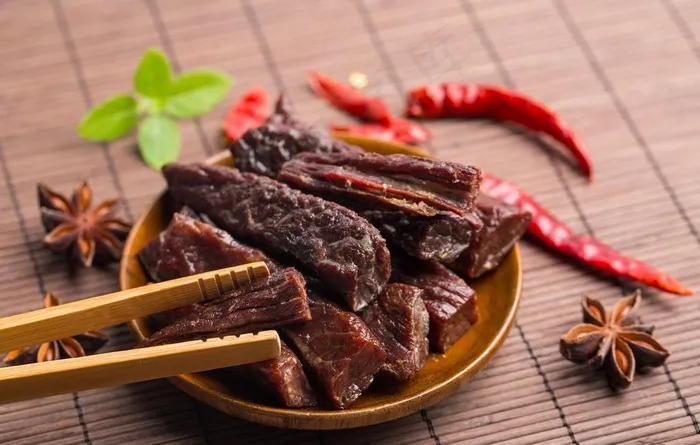 风干牛肉图片