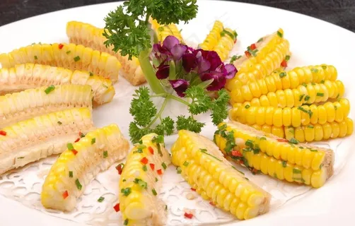 椒盐玉米棒图片