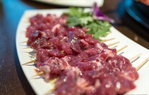 牛肉串图片