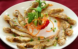 香煎黄花鱼图片