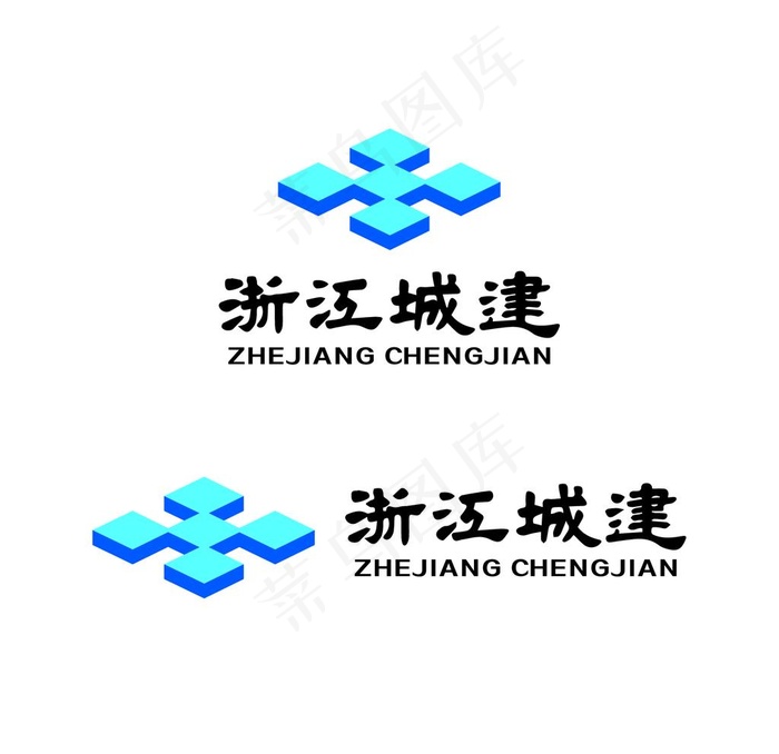 浙江城建LOGO标识图片ai矢量模版下载