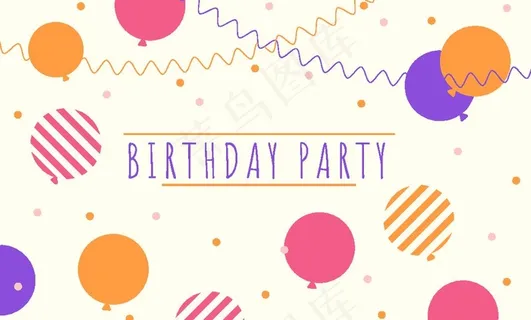 气球矢量图图片