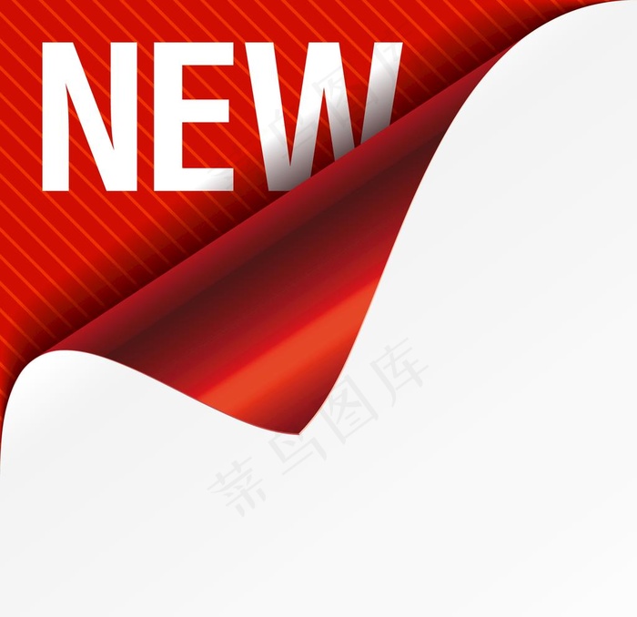 双层翻页纸质效果图片