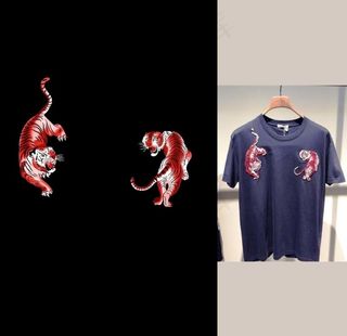 老虎 虎 大牌 卡通手绘图片