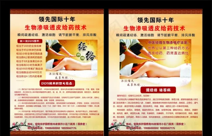 生物渗吸透皮给药技术图片cdr矢量模版下载