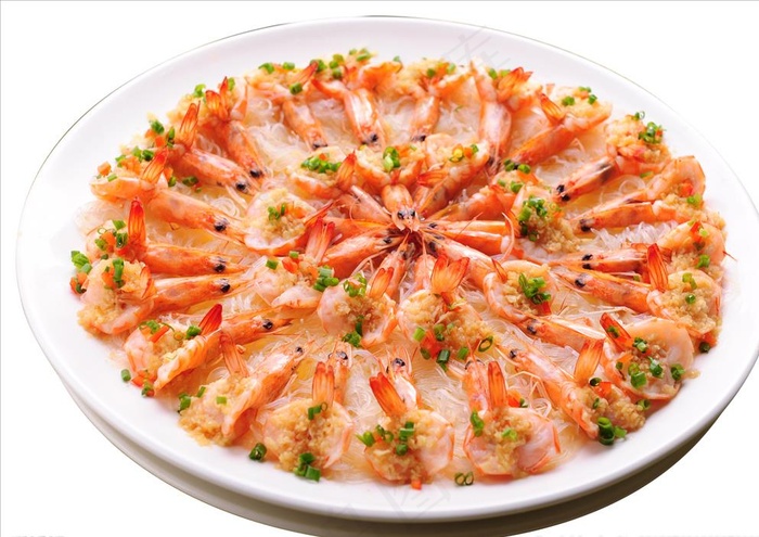 蒜蓉虾图片