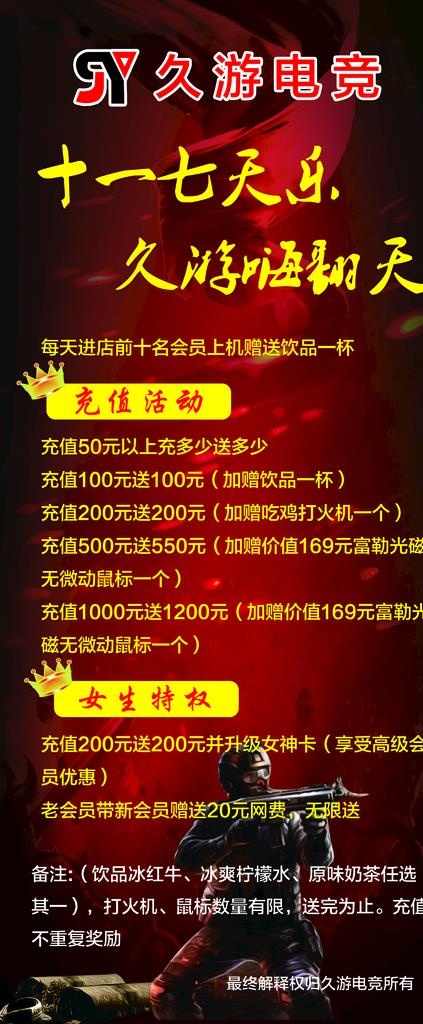 游戏展架图片(3150X7087(DPI:100))psd模版下载