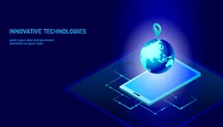 科技感信息技术图案图片