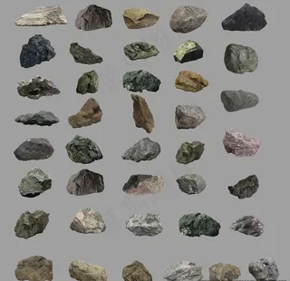 免扣高清石头素材图片