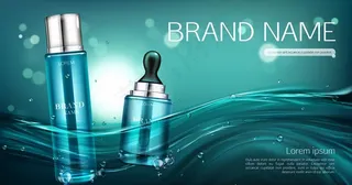 化妆品背景图片